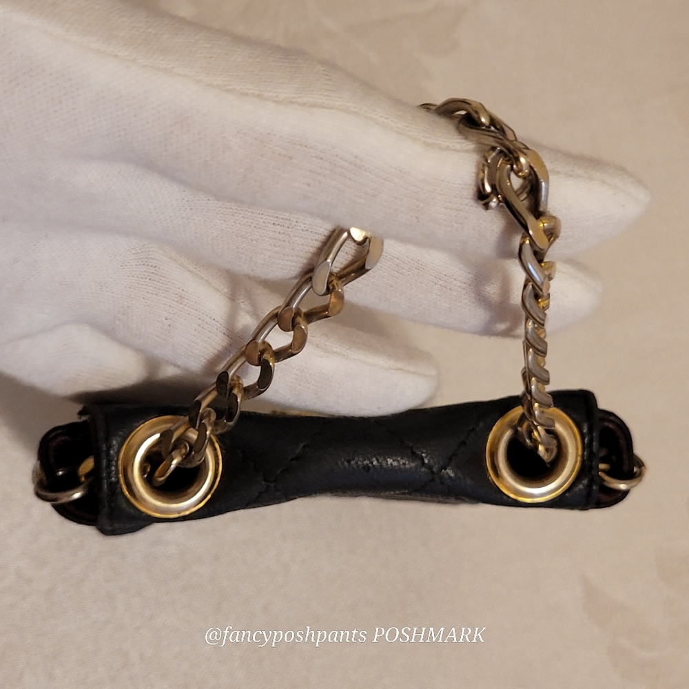 CHANEL lambskin Mini Mini Matelasse Chain Pouch CC vintage made in France luxury - Picture 12 of 17